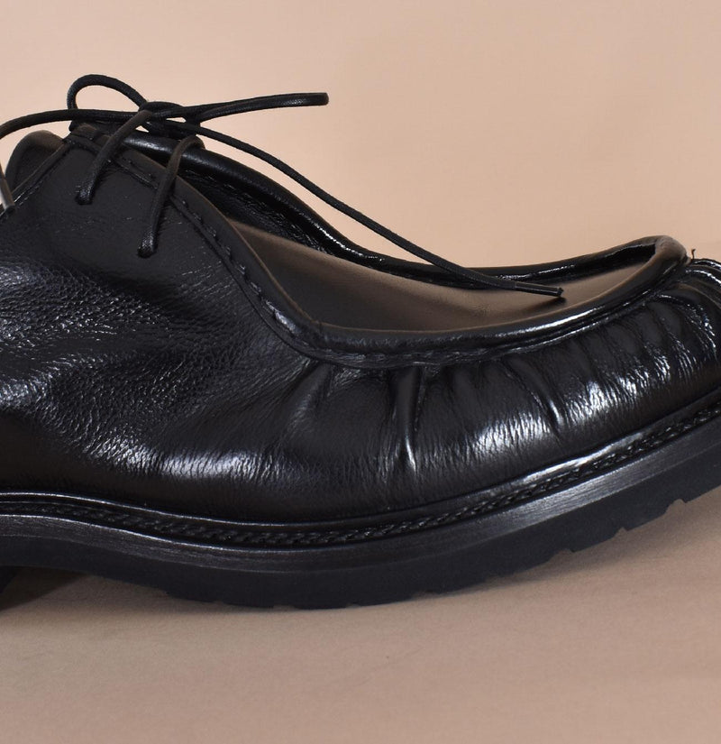 Scarpe Claudio Marini pelle nera vintage 