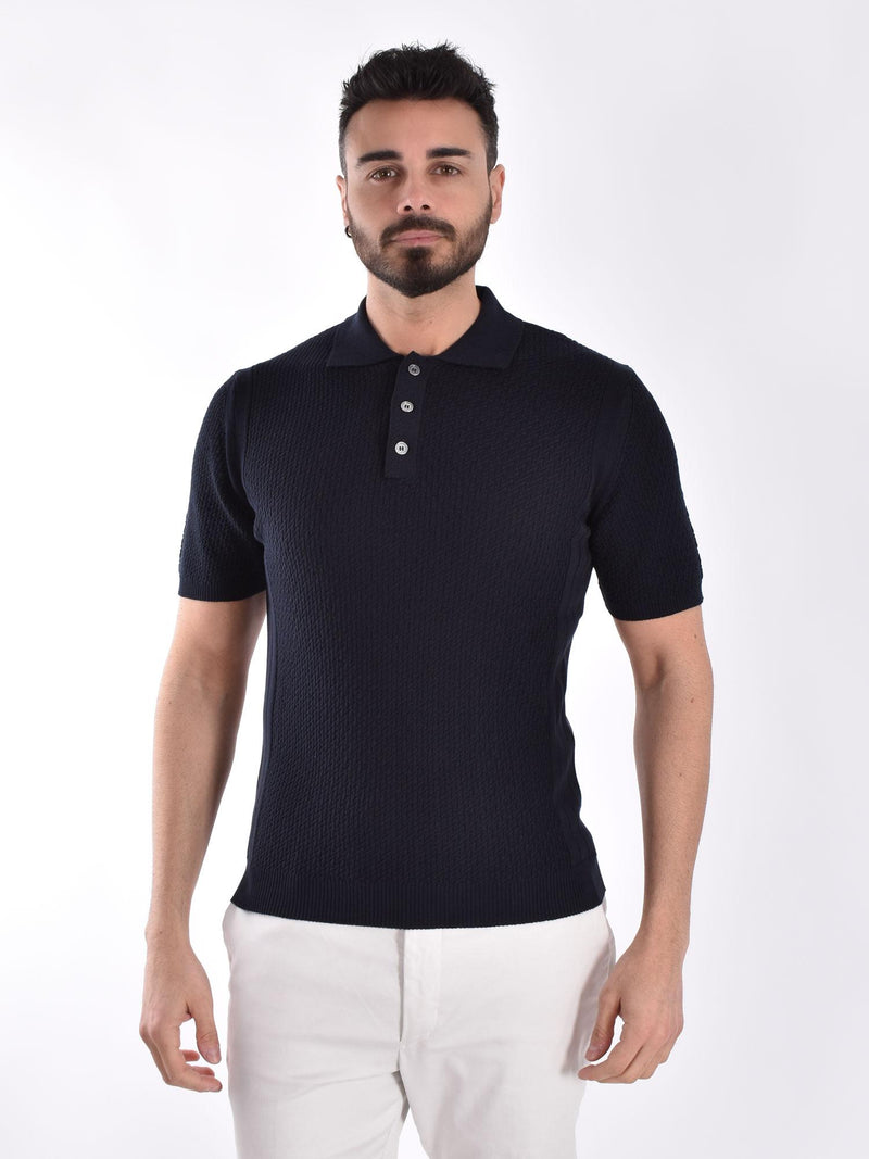 Polo Daniele Fiesoli blu 