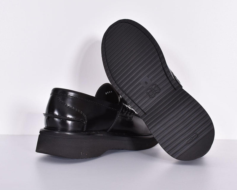 Scarpe Green George mocassini polished nero 202401 GREEN GEORGE