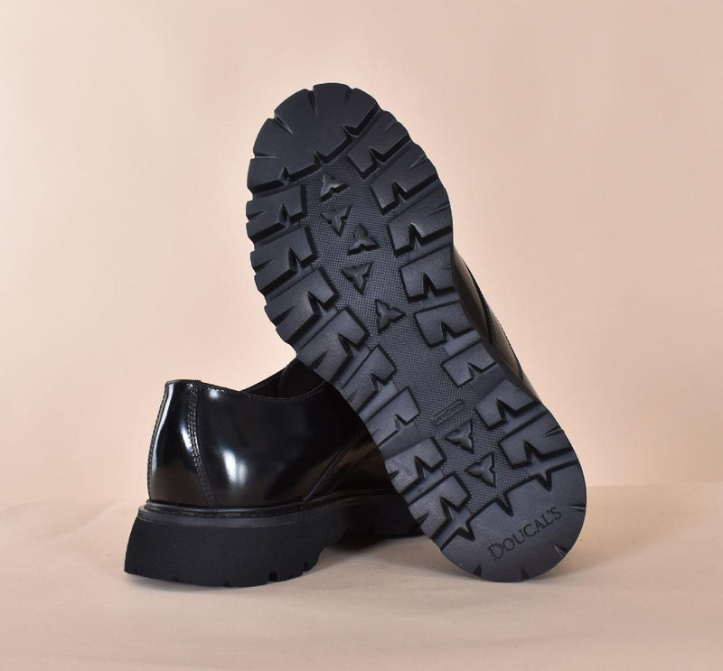 Scarpe Doucal's derby horse nero DU2514GOTNUF007NN00 DOUCAL'S