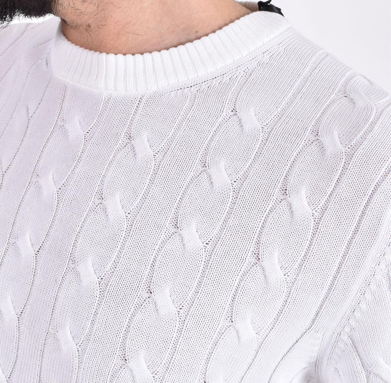 Maglia Gran Sasso Egyptian cotton bianco 
