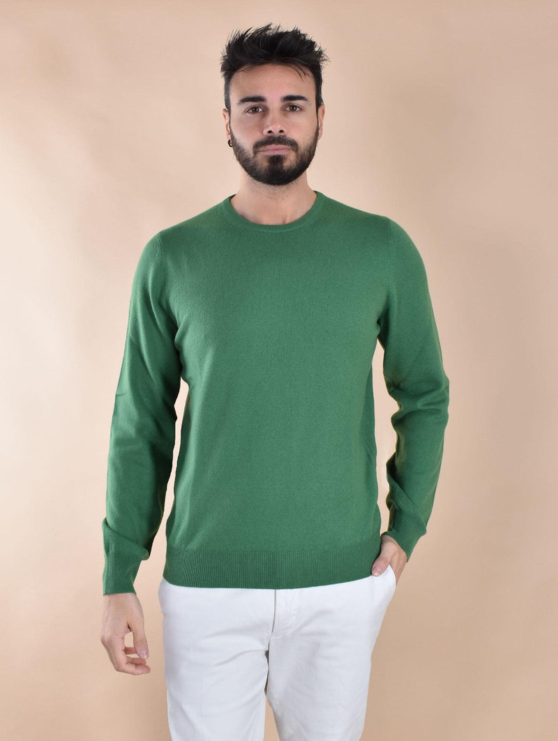 Maglia Gran Sasso cashmere lana verde 55159 19699450 GRAN SASSO