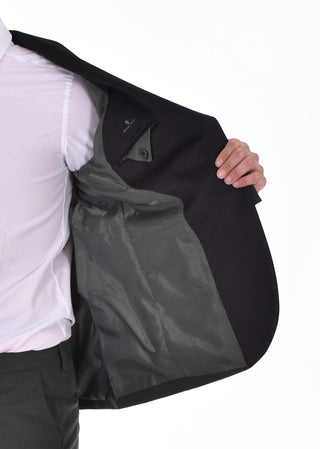 Abito Marcel Morel smoking verde sciallato AB029525 Marcel Morel