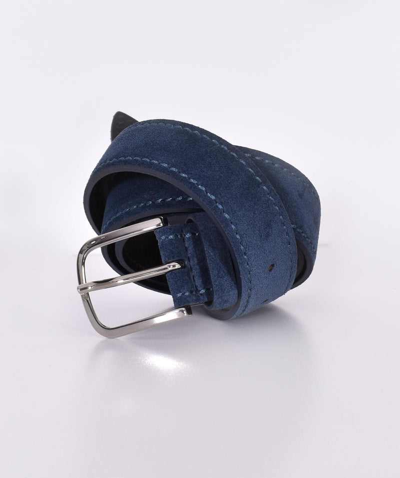 Cintura Orciani suede blu notte amalfi 