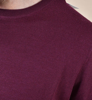 Maglia Mc2 Saint Barth bordeaux Regent merino extrafine REGENT MERINO45 MC2 SAINT BARTH