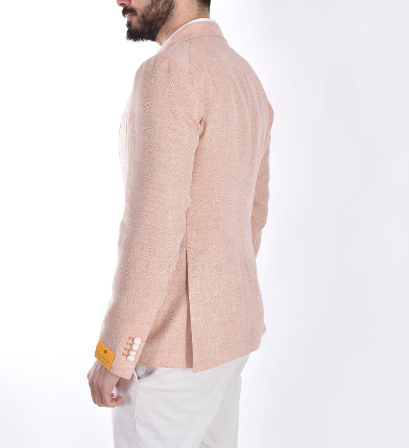 Giacca Tagliatore lino pesca 