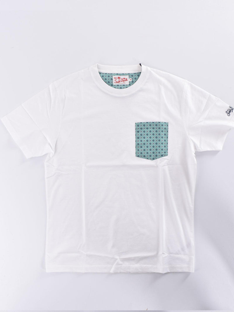 T-shirt Mc2 Saint Barth meadow tie 