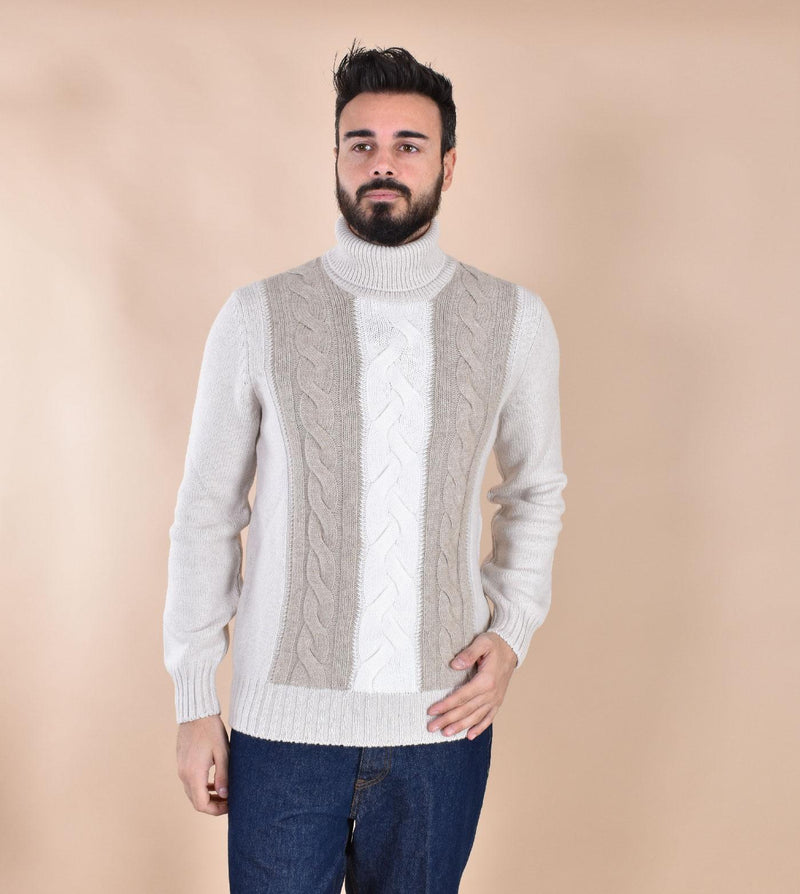 Dolcevita Gran Sasso Super geelong treccia beige 13130 25078054 GRAN SASSO