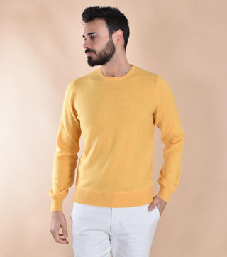 Maglia Gran Sasso cashmere lana giallo 55159 19699319 GRAN SASSO