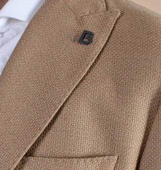 Giacca Breras Milano cammello Aquila lana vergine AQUILAGA470 BRERAS Milano