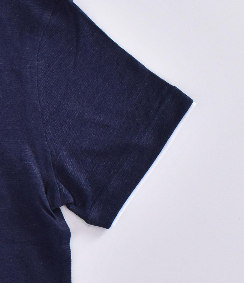 Polo BoB lino Bridge blu 