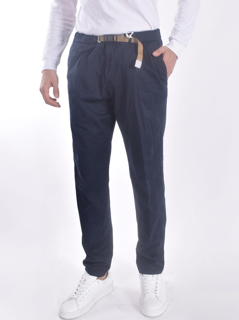 Pantalone Whitesand elastico in vita blu 