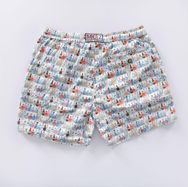 Costume bagno Mc2 Saint Barth mix bottle bottiglie 