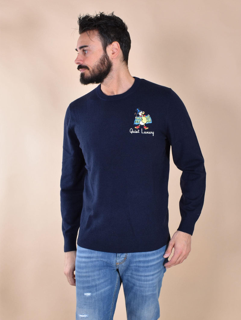 Maglia Mc2 Saint Barth paperone scrooge solvery blu 0293361 MC2 SAINT BARTH