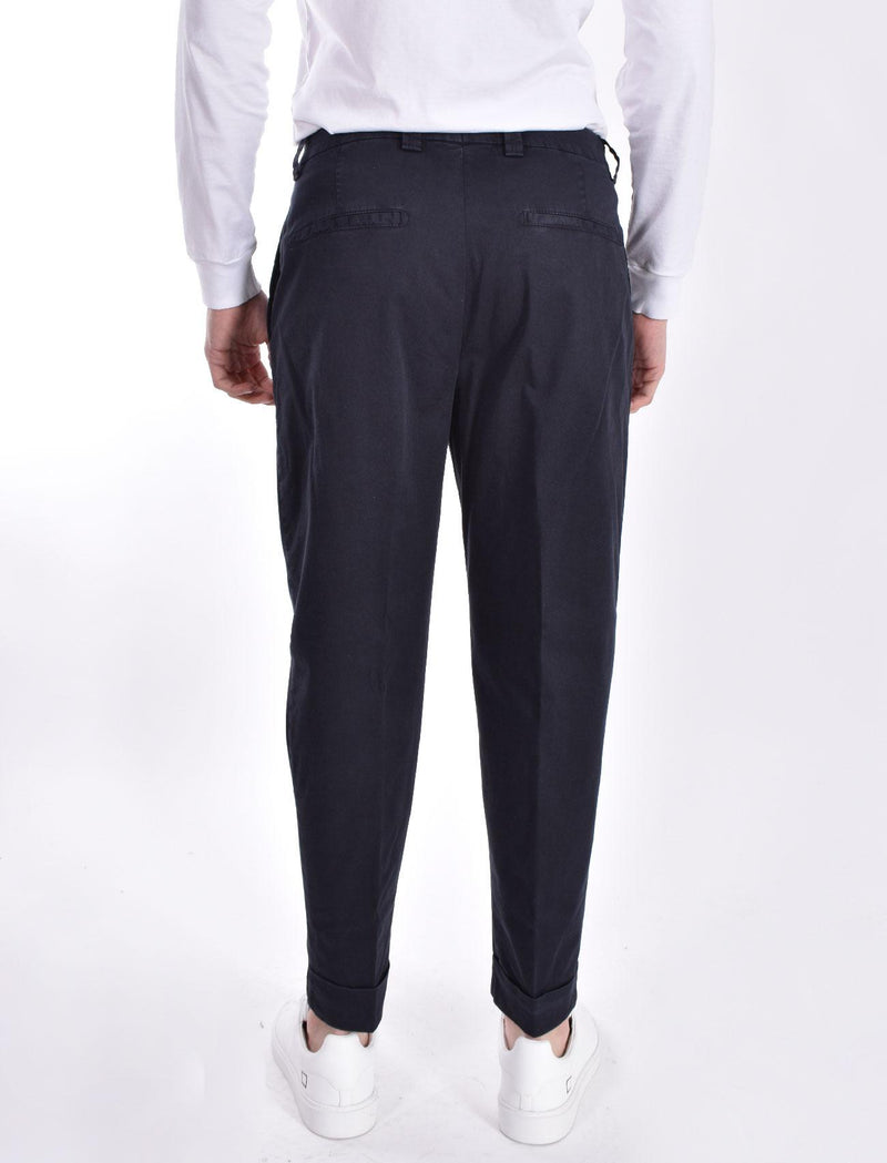 Pantalone Berwich cotone stretch blu 