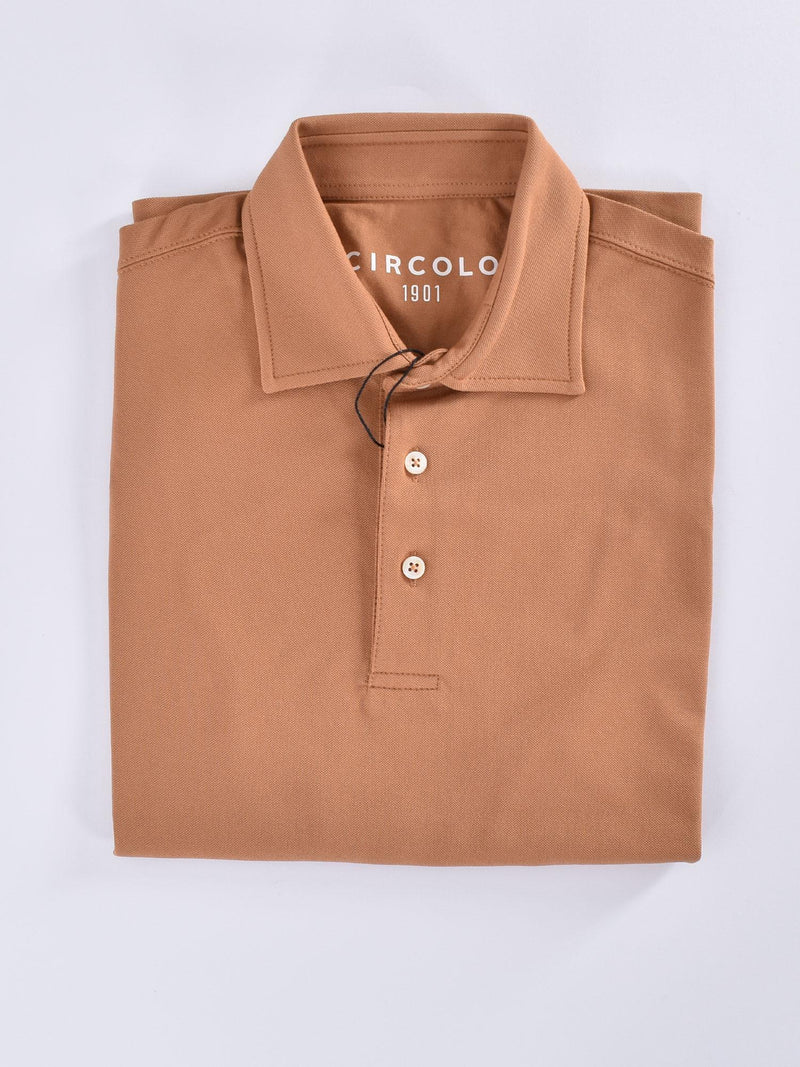 Polo Circolo 1901 piquet ruggine 