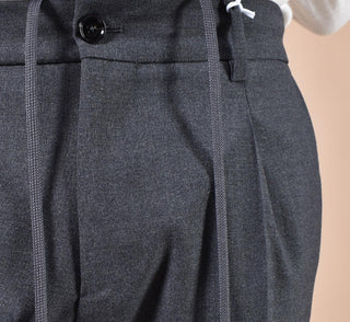 Pantalone Be Able Riccardo grigio antracite WML lacci WML RIC01 BE ABLE