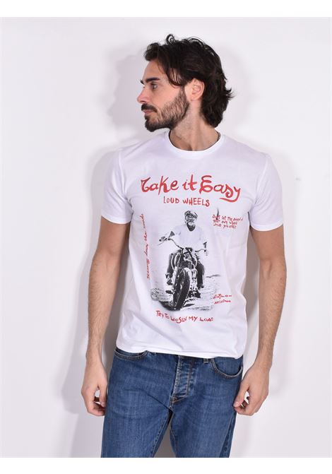 BoB take it easy t-shirt Blawy blanc BOB | BLAWY50