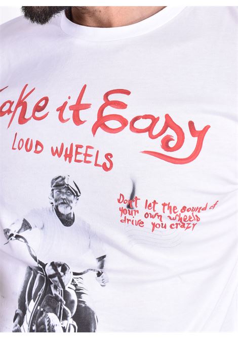 BoB take it easy t-shirt Blawy blanc BOB | BLAWY50